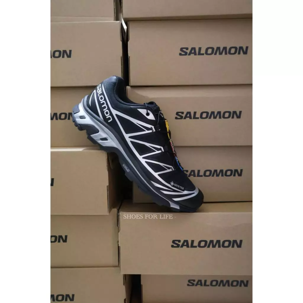 歐美代購SALOMON XT6 XT-6 GORE-TEX GTX 防水 黑銀 L47450600-細節圖5