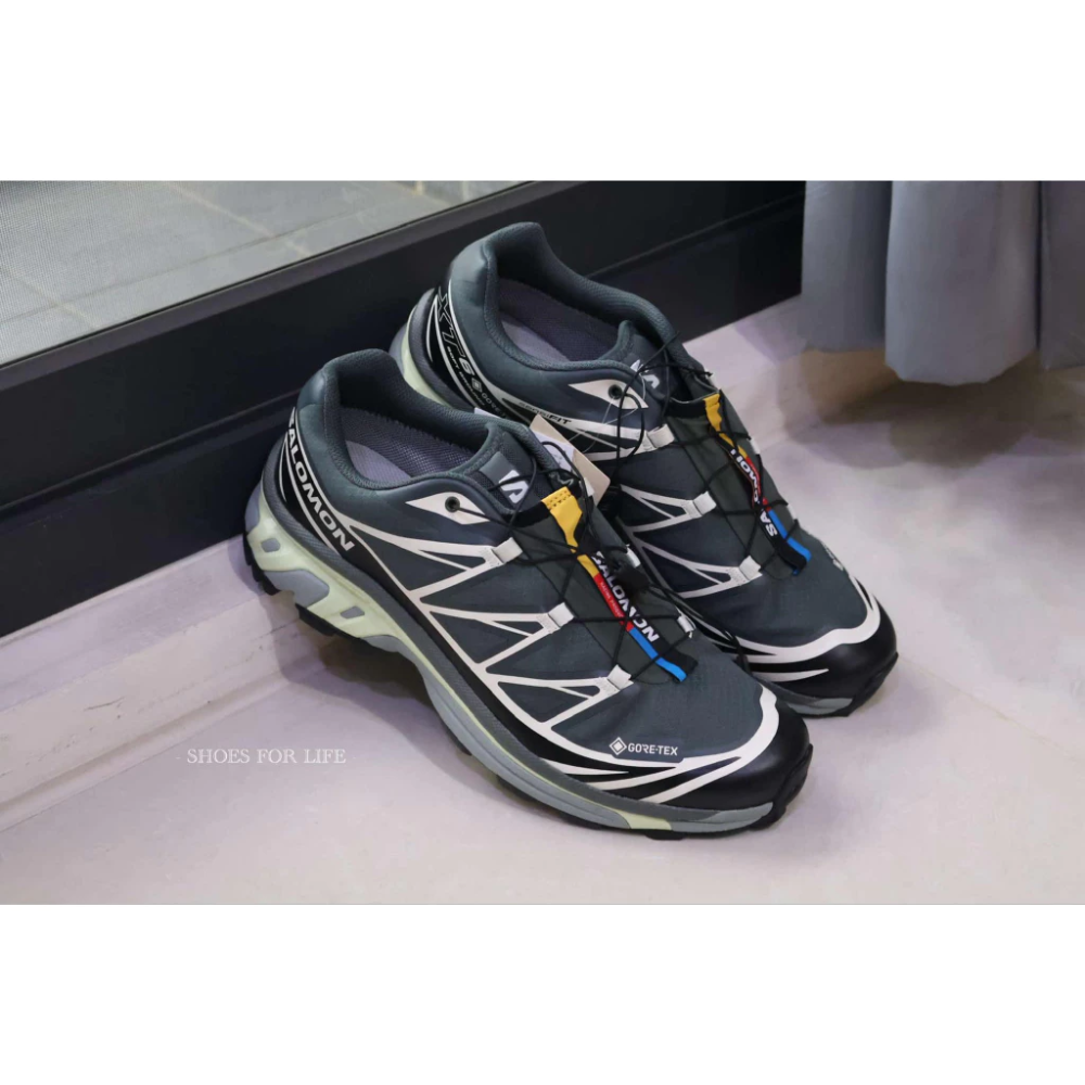 歐美代購SALOMON XT6 GORE-TEX GTX 奶油 黑灰 L47581300-規格圖5