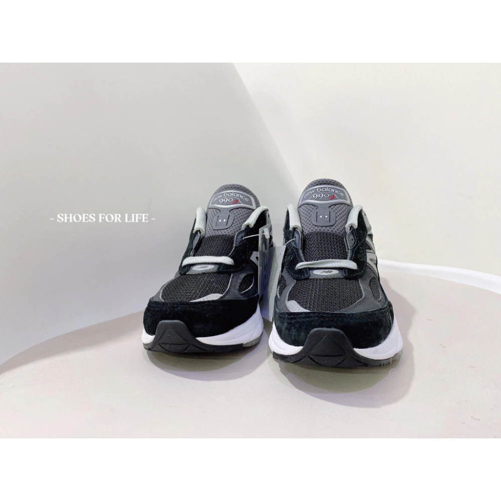 NEW BALANCE 990 V6 W990BK6 黑 B楦頭 美製 M990BK6 D楦頭-細節圖2