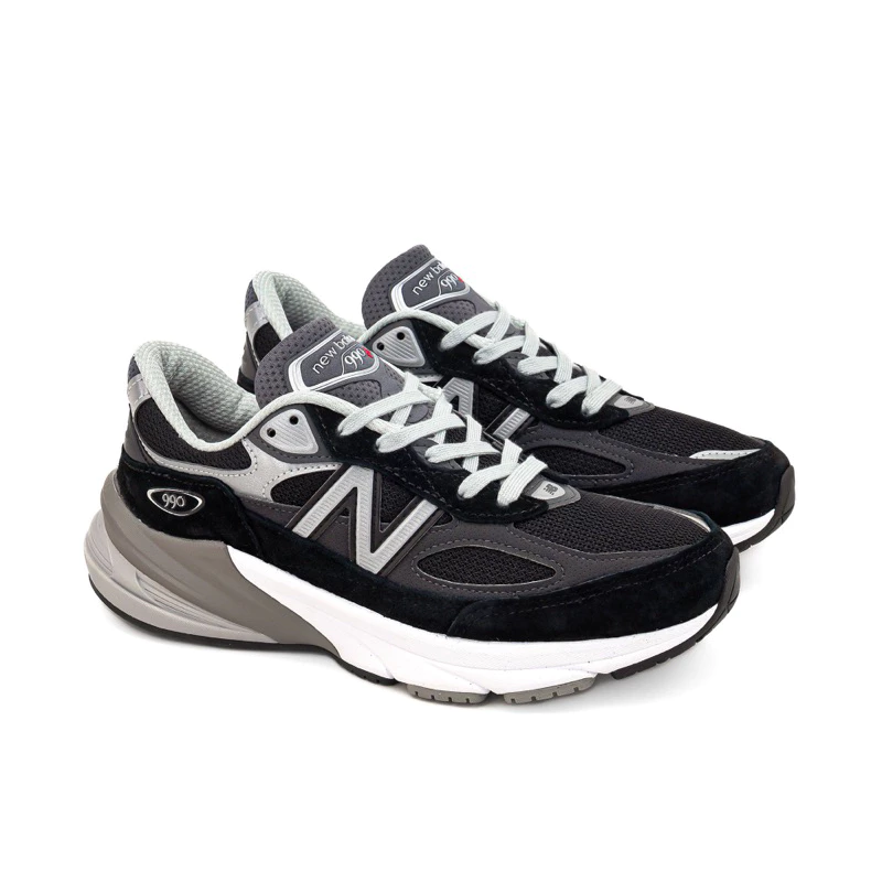 NEW BALANCE 990 V6 W990BK6 黑 B楦頭 美製 M990BK6 D楦頭-細節圖6