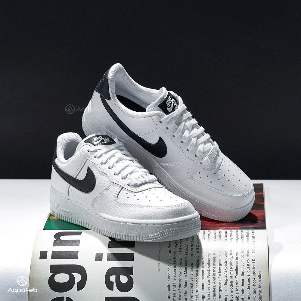 Nike W Air Force 1 ＇07 女 白黑 基本款 AF1 休閒 運動 經典 休閒鞋 DD8959-103-規格圖9