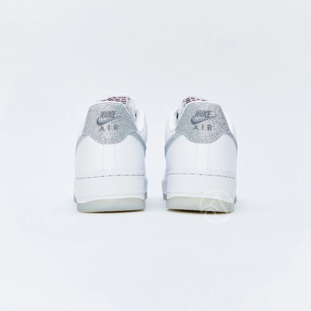 Nike Air Force 1＇07 LX 女 白銀 低筒 經典 緩震 運動 AF1 休閒鞋 HQ3461-191-細節圖9