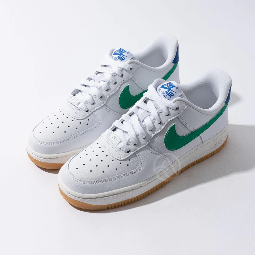 Nike Air Force 1 Low ＇07 女 白綠 經典 穿搭 運動 休閒鞋 DD8959-110-細節圖6