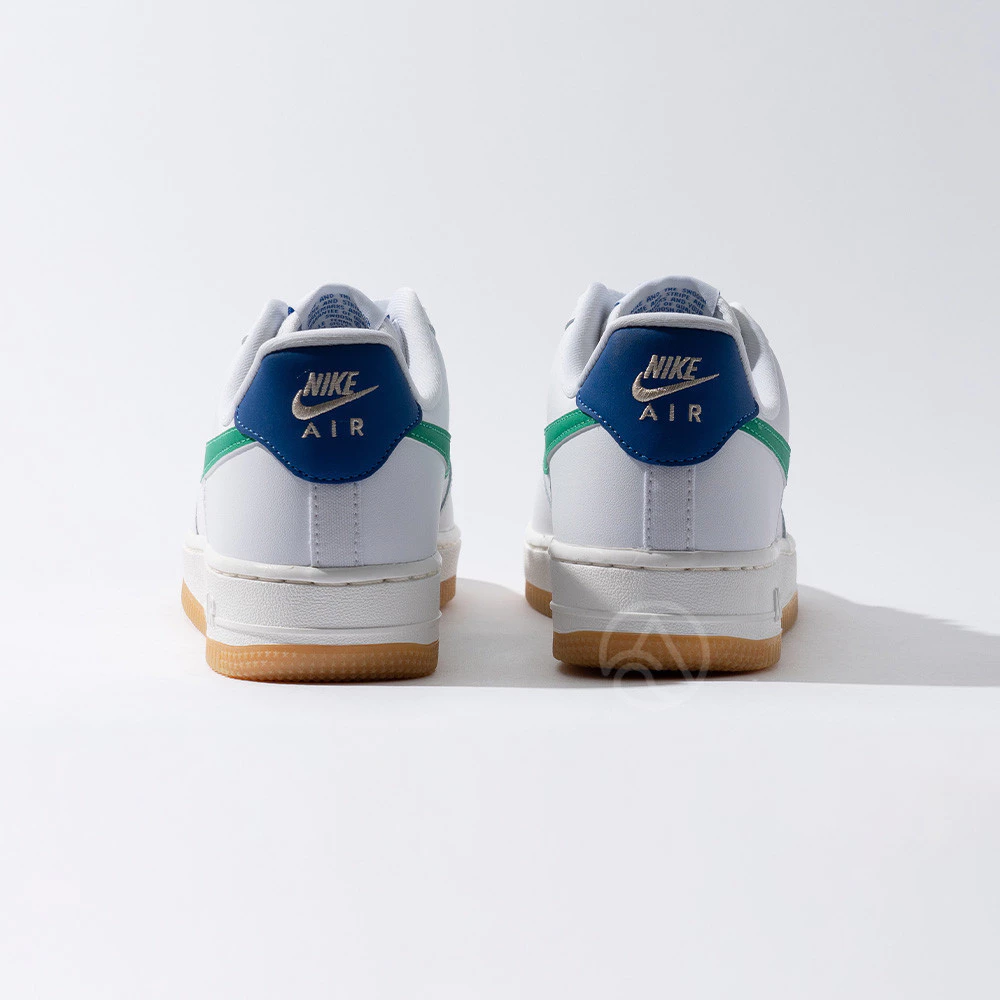 Nike Air Force 1 Low ＇07 女 白綠 經典 穿搭 運動 休閒鞋 DD8959-110-細節圖7
