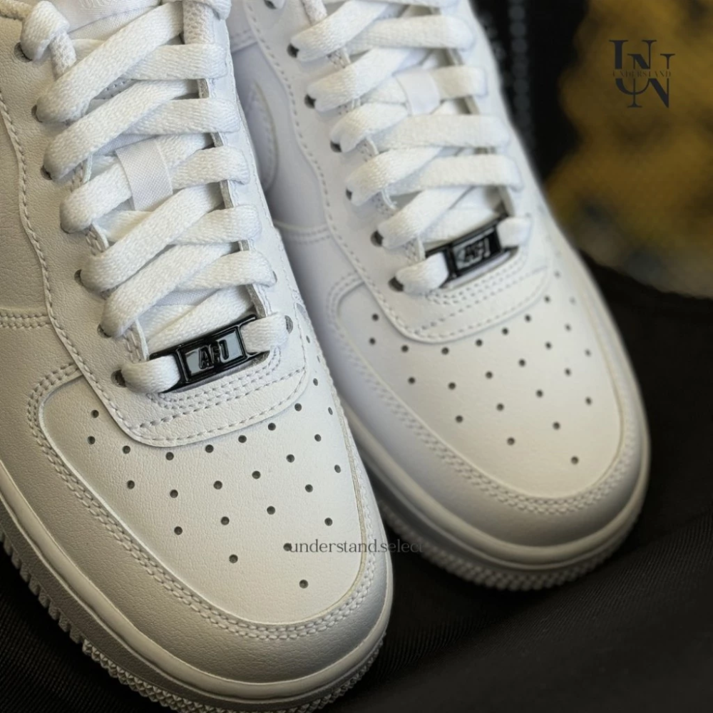 Nike Air Force 1 Low AF1 液態金屬 猛毒 液態黑 女款 IF1686-101-細節圖7