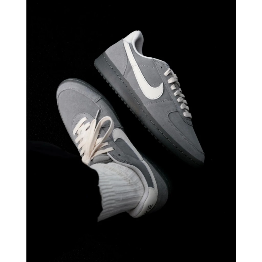 Nike Field General 灰白 麂皮 復古 休閒 灰 男鞋 IF0666-300-細節圖4