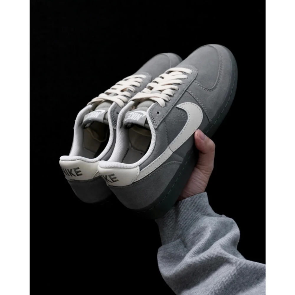 Nike Field General 灰白 麂皮 復古 休閒 灰 男鞋 IF0666-300-細節圖5