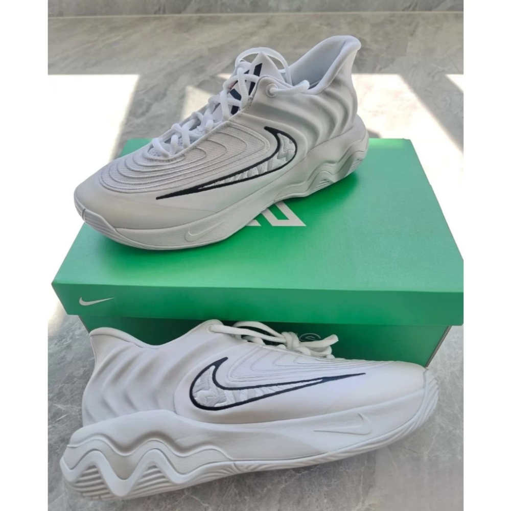 NIKE Giannis Immortality 4 公鹿 俐落白 FQ3681-100-細節圖3