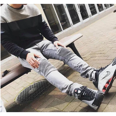 歐美代購Nike Shox R4 黑銀正品-細節圖4