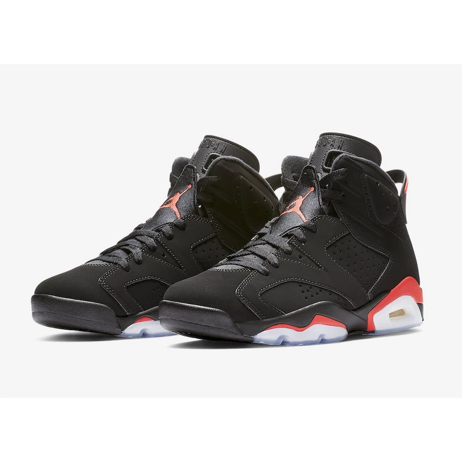 Air Jordan 6 Black Infrared 384664-060 情侶鞋 6代 大魔王 AJ6-細節圖2