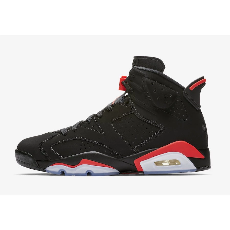 Air Jordan 6 Black Infrared 384664-060 情侶鞋 6代 大魔王 AJ6-細節圖3
