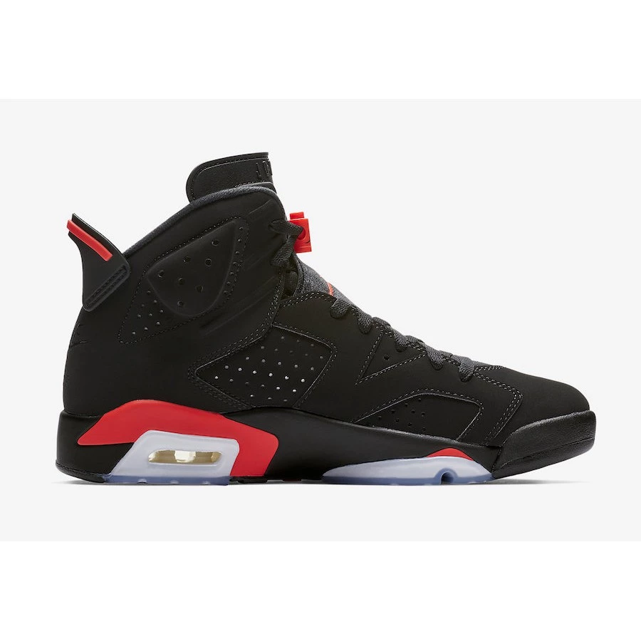 Air Jordan 6 Black Infrared 384664-060 情侶鞋 6代 大魔王 AJ6-細節圖4