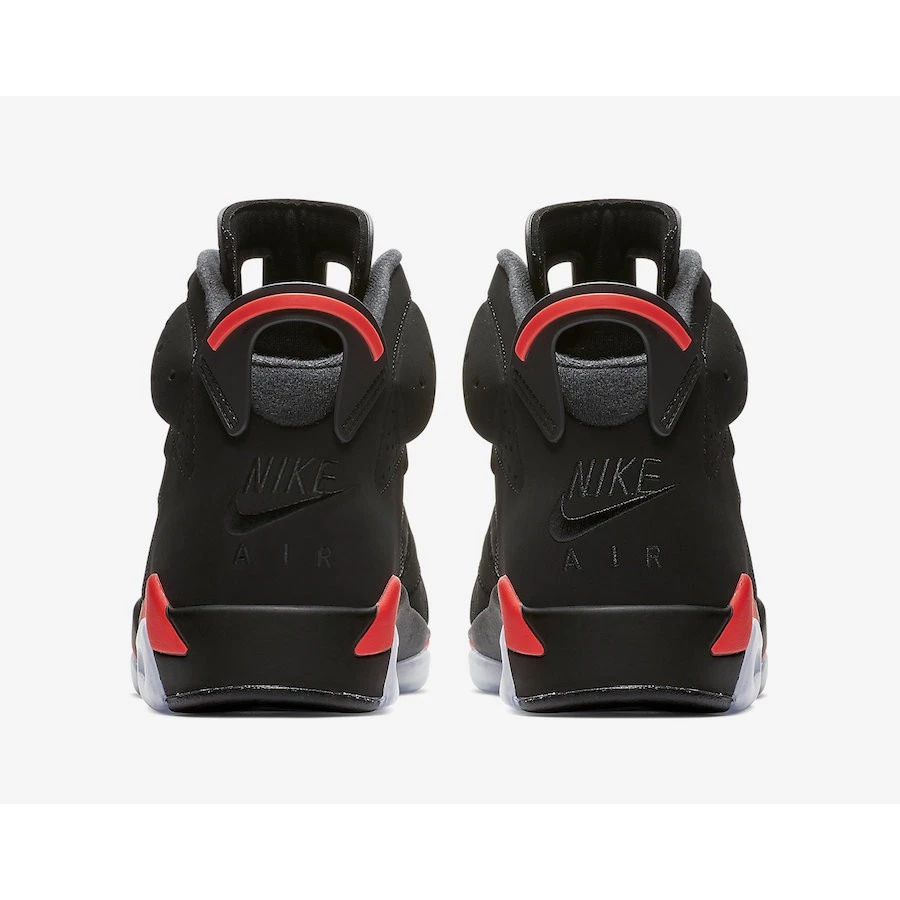 Air Jordan 6 Black Infrared 384664-060 情侶鞋 6代 大魔王 AJ6-細節圖6