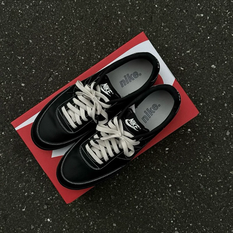 NIKE KILLSHOT 2 黑武士 黑倒勾平替/皮革/休閒鞋/HJ7263-010-細節圖3