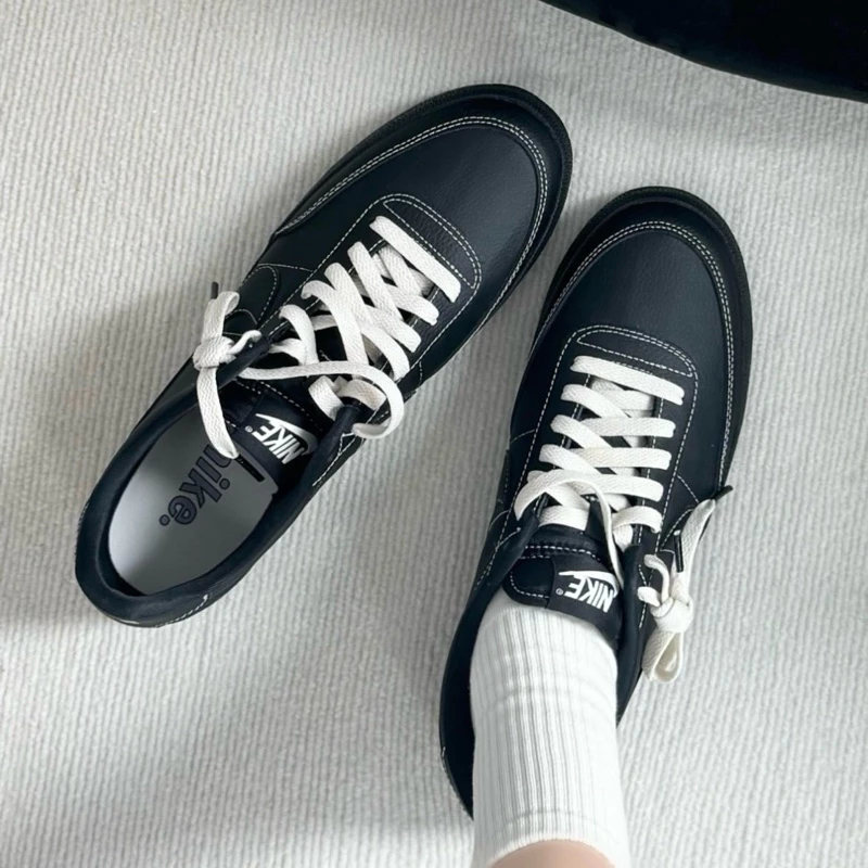 NIKE KILLSHOT 2 黑武士 黑倒勾平替/皮革/休閒鞋/HJ7263-010-細節圖7