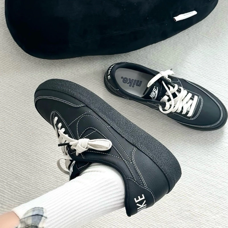 NIKE KILLSHOT 2 黑武士 黑倒勾平替/皮革/休閒鞋/HJ7263-010-細節圖8