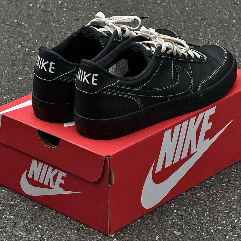 NIKE KILLSHOT 2 黑武士 黑倒勾平替/皮革/休閒鞋/HJ7263-010-規格圖9