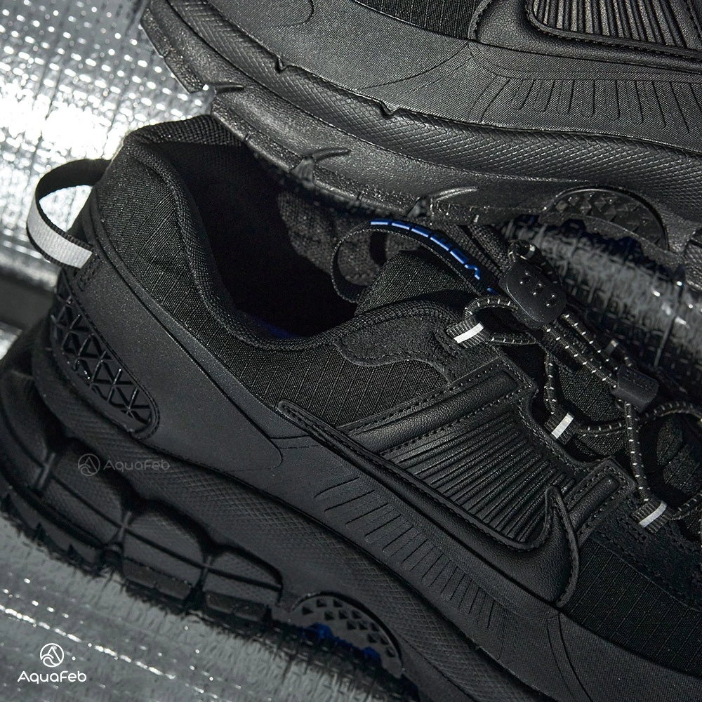 Nike Zoom Vomero Roam 男 黑藍 運動 黑武士 緩衝 機能 透氣 厚底 休閒鞋 FV2295-002-細節圖2