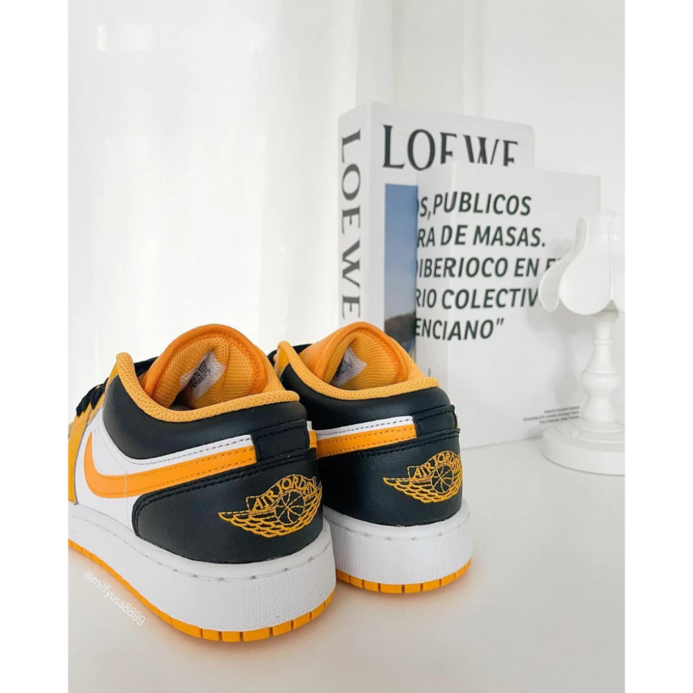 Air Jordan 1 Low 小熊維尼 大童版【553560-701】-細節圖6