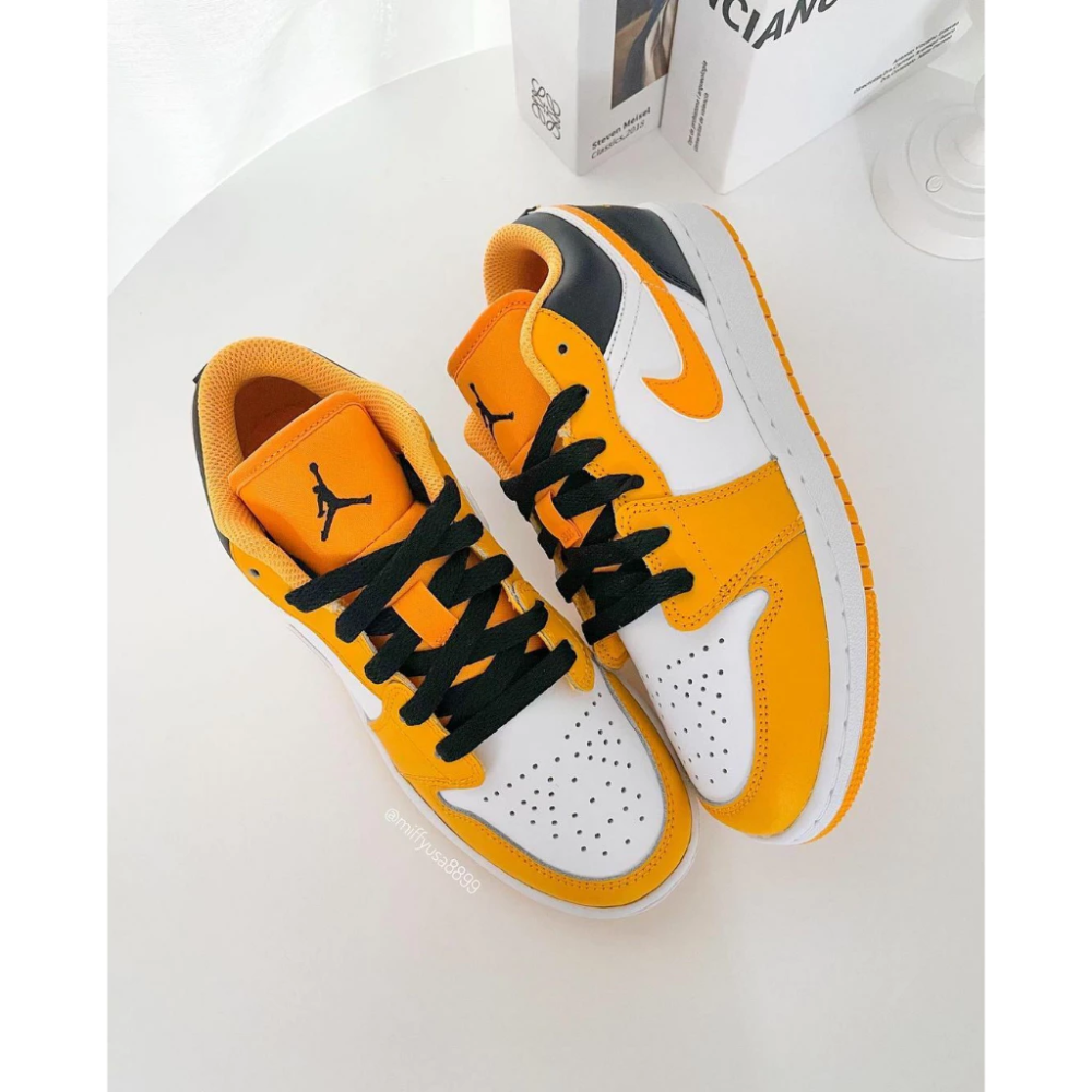 Air Jordan 1 Low 小熊維尼 大童版【553560-701】-細節圖7