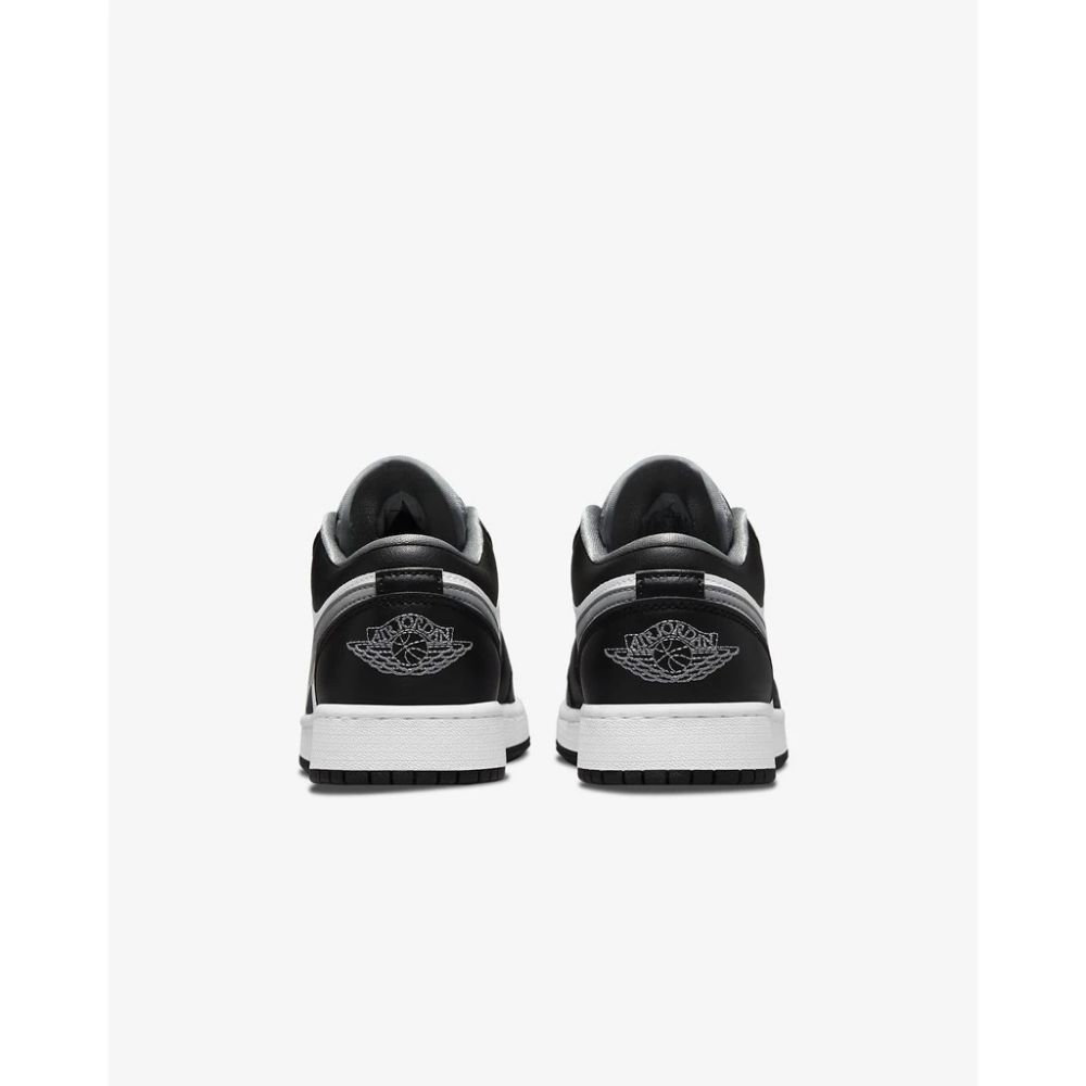 Air Jordan 1 Low 黑白灰 大童版【553560-040】-細節圖2