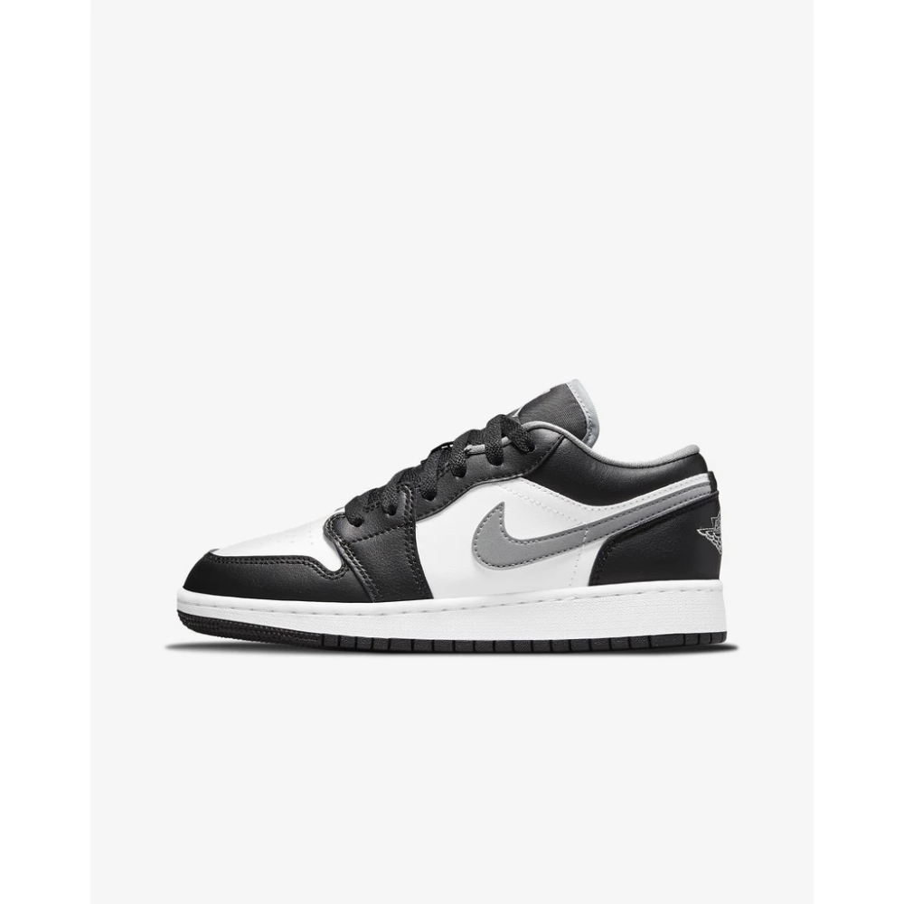 Air Jordan 1 Low 黑白灰 大童版【553560-040】-規格圖5