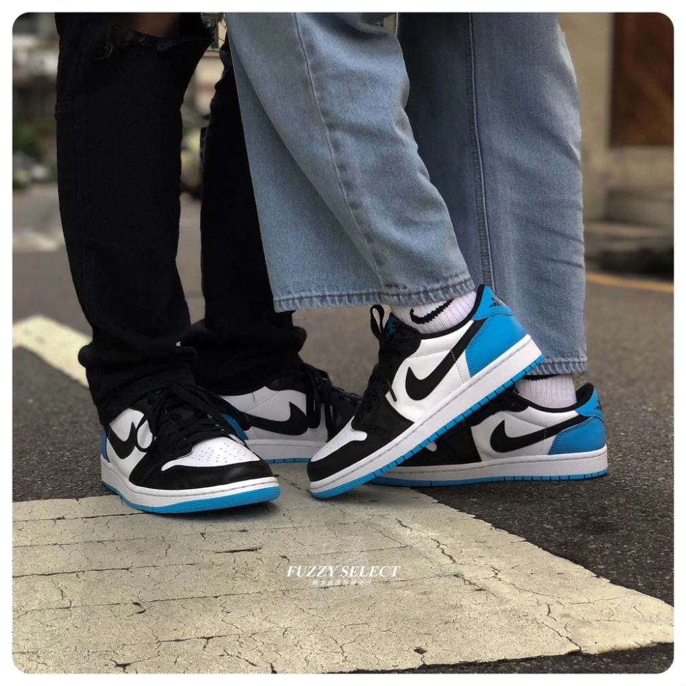 Air Jordan 1 Low OG UNC 北卡藍 CZ0790-104 CZ0775-104-細節圖3