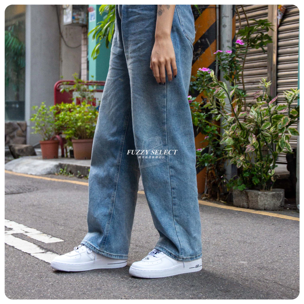 Nike Air Force 1 GS 串標 百搭 全白 白黑 CJ4092-100-細節圖3