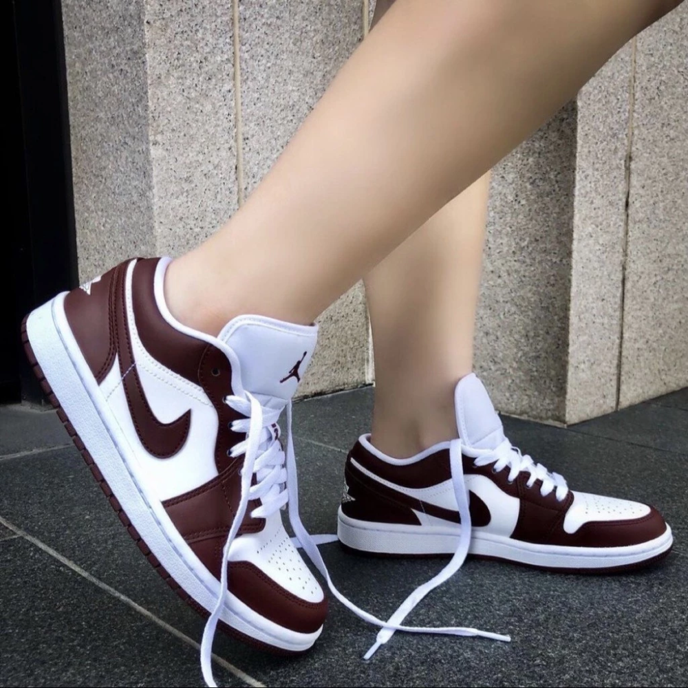 Wmns Air Jordan 1 Low 酒紅 低筒 女鞋 DC0774-116-細節圖3