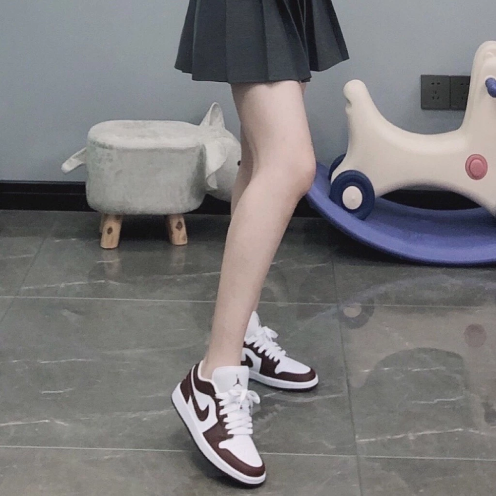 Wmns Air Jordan 1 Low 酒紅 低筒 女鞋 DC0774-116-細節圖4