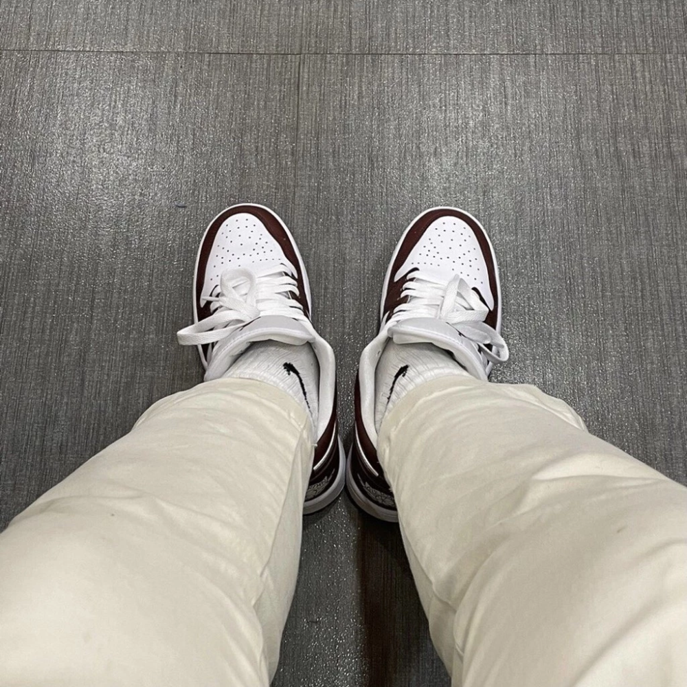 Wmns Air Jordan 1 Low 酒紅 低筒 女鞋 DC0774-116-細節圖6