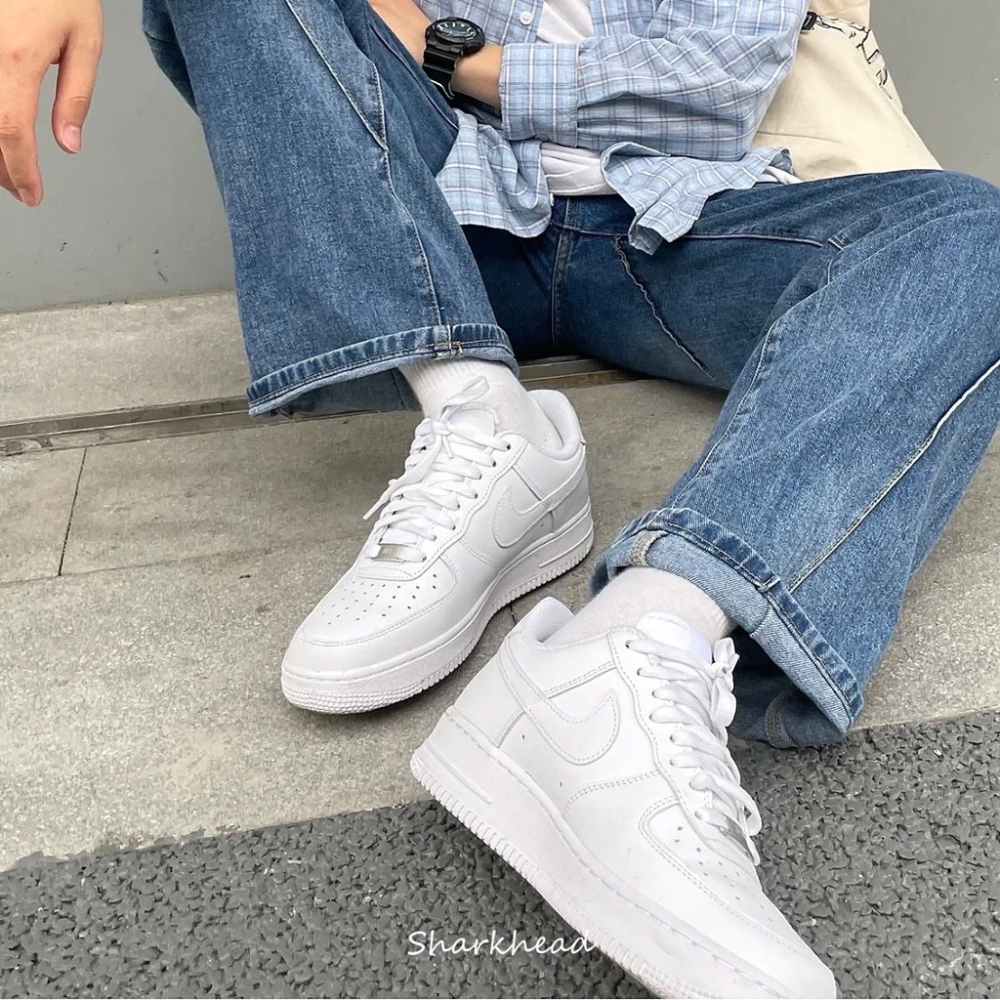 Nike Air Force 1 白 DD8959-100 CW2288-111 全白 白鞋-細節圖3