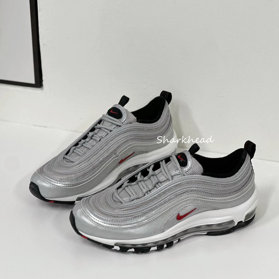 Nike Air Max 97 Silver 反光 灰白 銀彈 DM0028-002-細節圖2