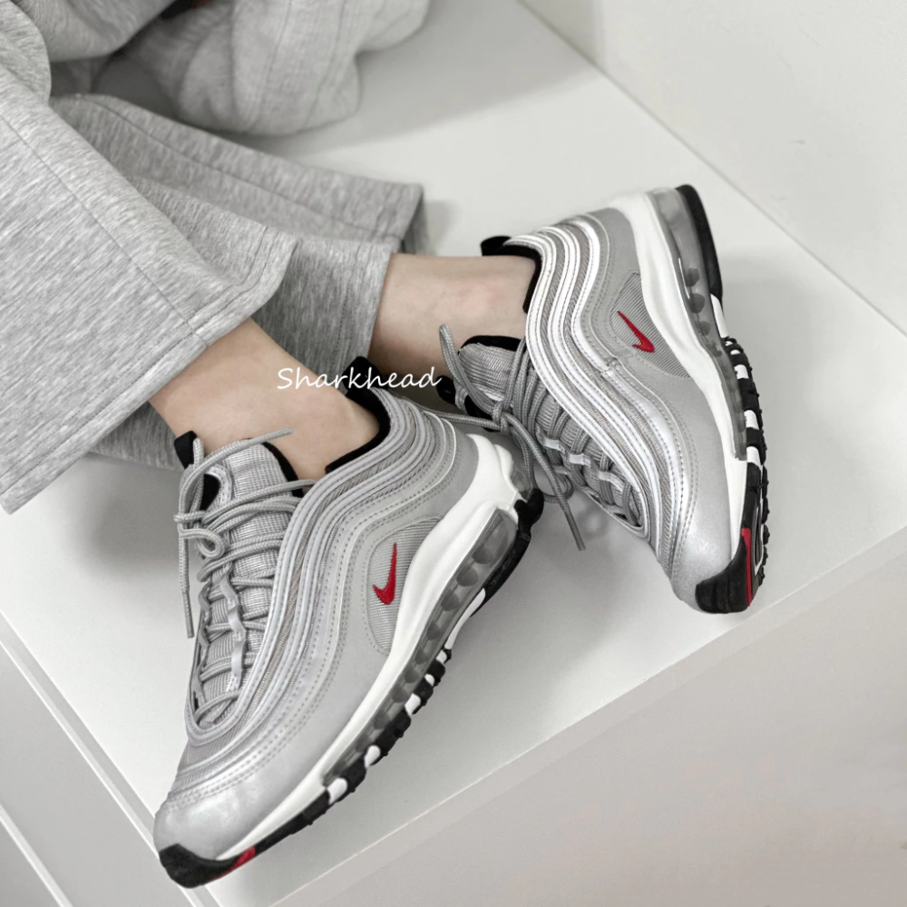 Nike Air Max 97 Silver 反光 灰白 銀彈 DM0028-002-細節圖8