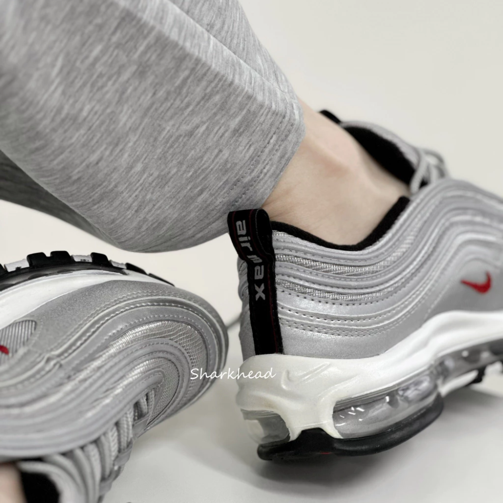 Nike Air Max 97 Silver 反光 灰白 銀彈 DM0028-002-細節圖9