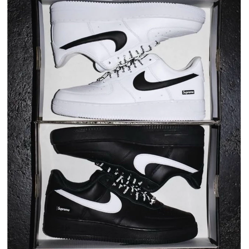 Supreme x Nike Air Force 1 CU9225-002 CU9225-102-細節圖2