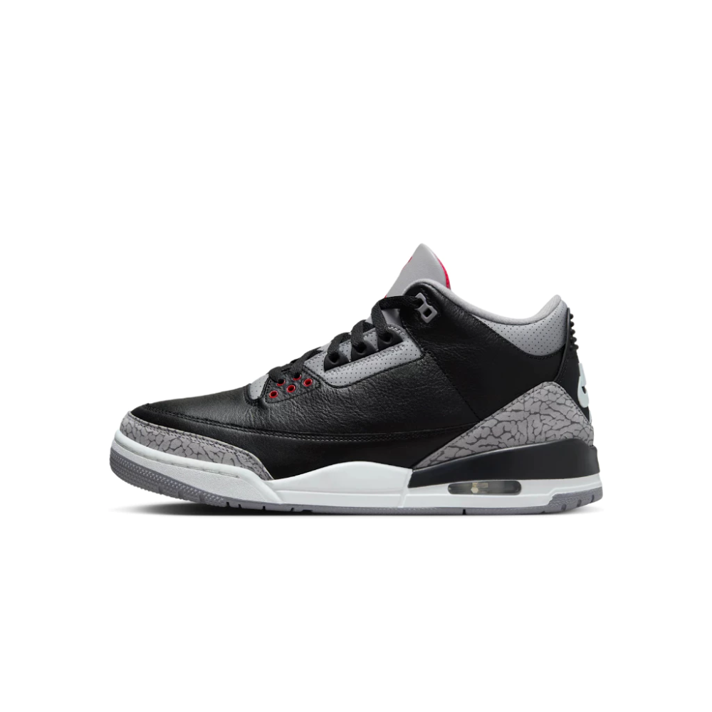Air Jordan 3 Black Cement DN3707-010 DM0967-010 2024版 黑水泥-細節圖3
