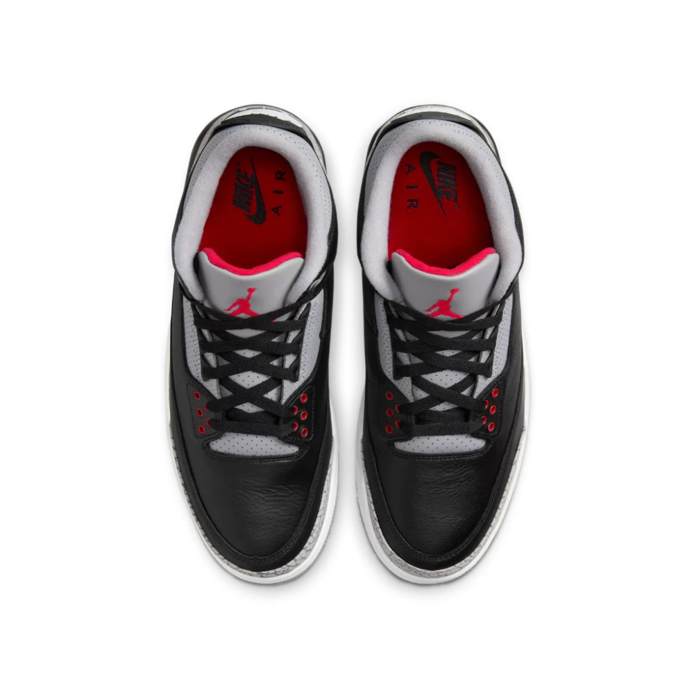 Air Jordan 3 Black Cement DN3707-010 DM0967-010 2024版 黑水泥-細節圖6