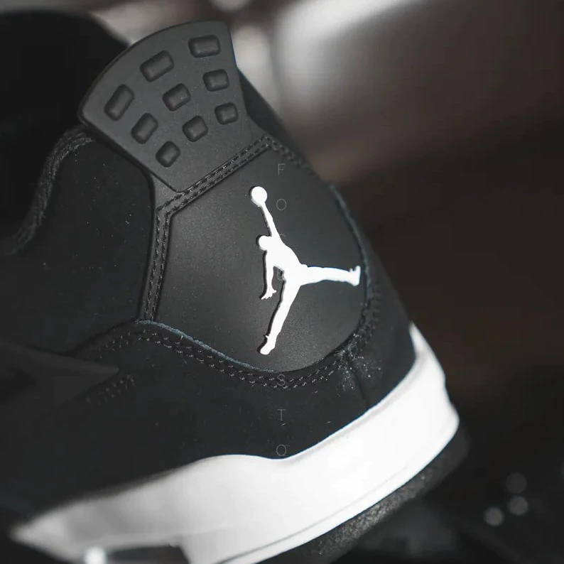 Nike Air Jordan 4 Retro ＂White Thunder＂ 黑白FQ8138-001-細節圖5
