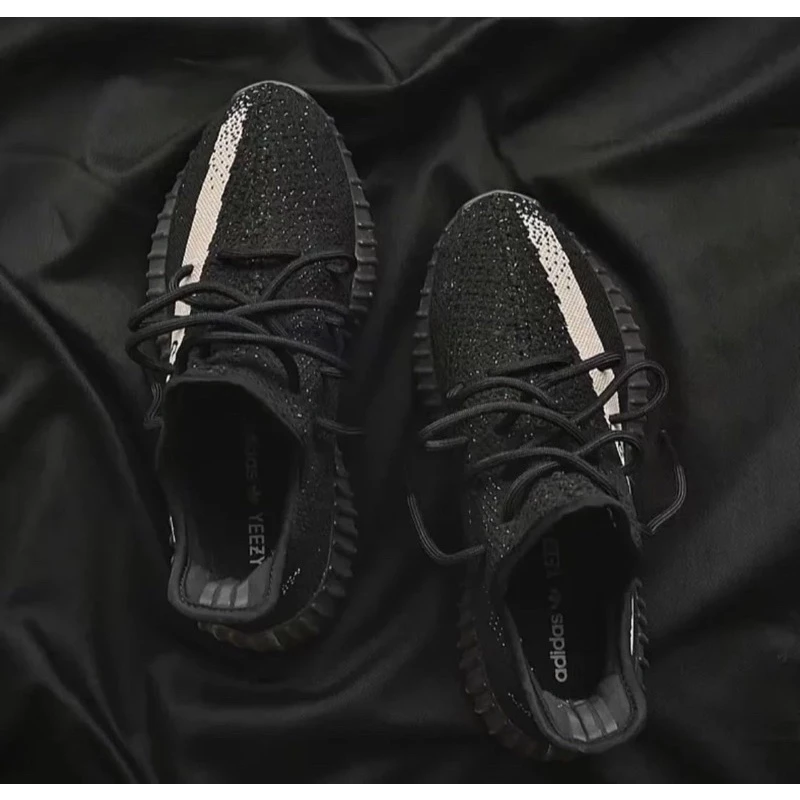 Adidas YEEZY Boost 350 V2 ＂Oreo＂ 黑白配色 球鞋 BY1604-細節圖5