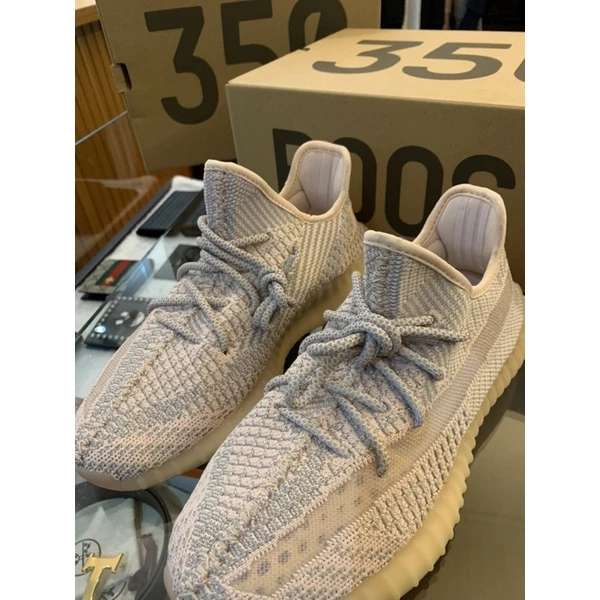 ADIDAS YEEZY BOOST 350 V2 SYNTH 粉天使-細節圖5