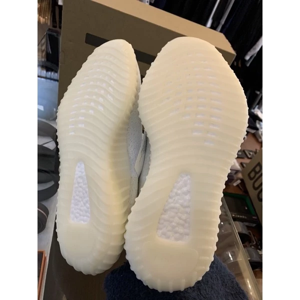ADIDAS YEEZY BOOST 350 V2 CREAM WHITE 全白-細節圖9