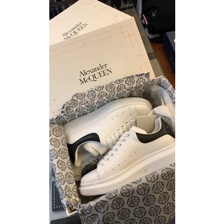 MCQ Alexander Mcqueen 小白鞋 黑尾設計 男鞋 女鞋-細節圖2