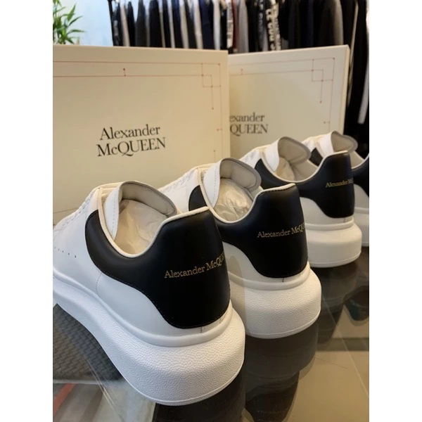 MCQ Alexander Mcqueen 小白鞋 黑尾設計 男鞋 女鞋-細節圖3