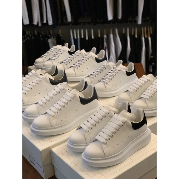 MCQ Alexander Mcqueen 小白鞋 黑尾設計 男鞋 女鞋-細節圖4