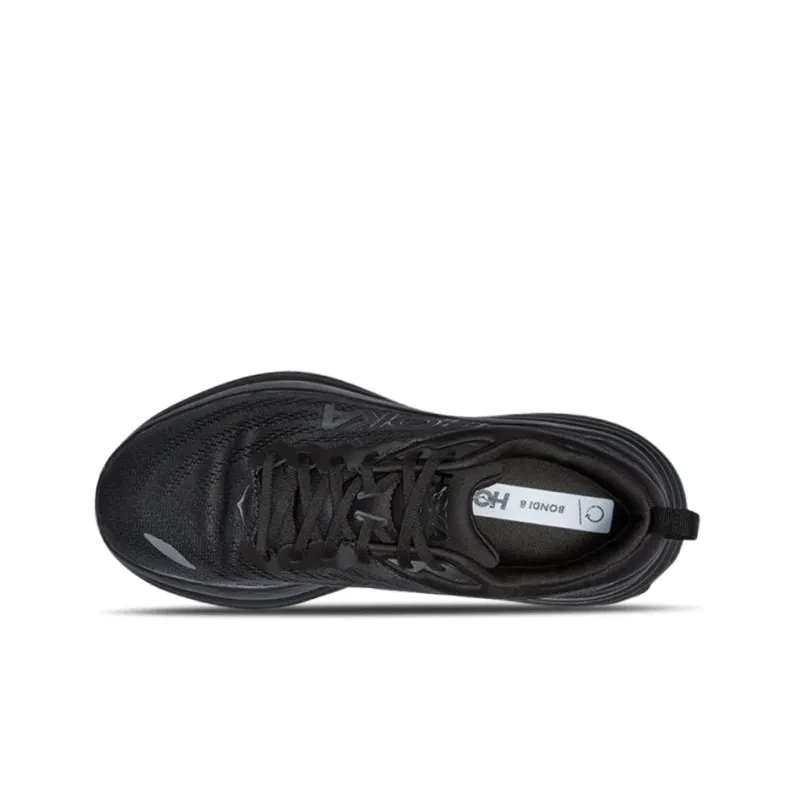 HOKA ONE ONE Bondi 8 黑色 慢跑鞋 運動鞋 男女鞋 緩震 弧形大底 1127953-BBLC-細節圖7