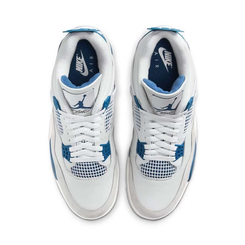 Air Jordan 4 ＂Industrial Blue＂ 軍藍 男鞋 FV5029-141-細節圖5