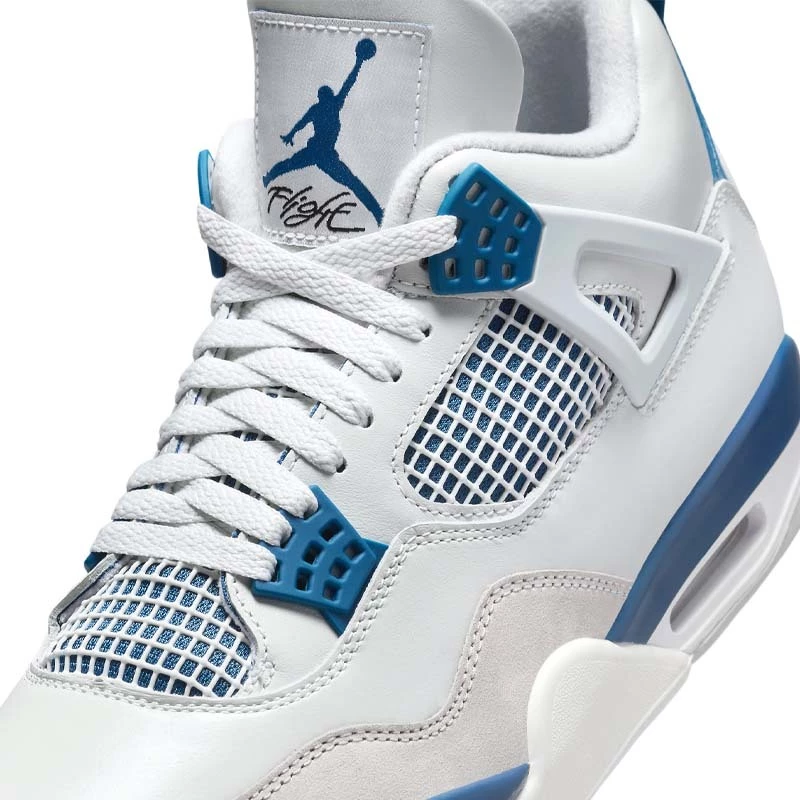 Air Jordan 4 ＂Industrial Blue＂ 軍藍 男鞋 FV5029-141-細節圖7