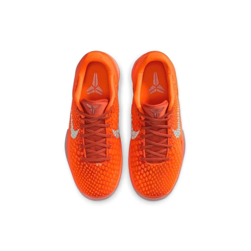 NIKE KOBE6 TOTAL GS 橘色 曼巴 蛇紋 籃球鞋 女鞋 FV9676-800-細節圖2