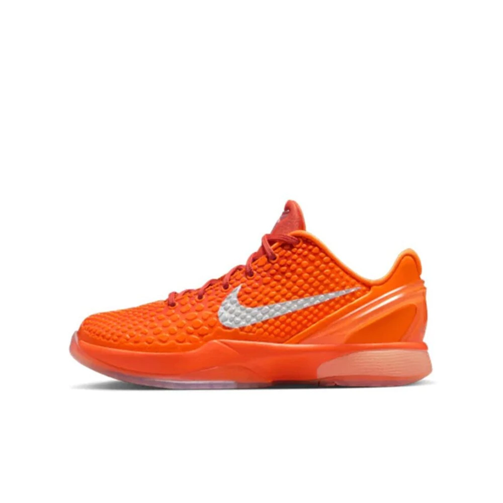 NIKE KOBE6 TOTAL GS 橘色 曼巴 蛇紋 籃球鞋 女鞋 FV9676-800-細節圖4